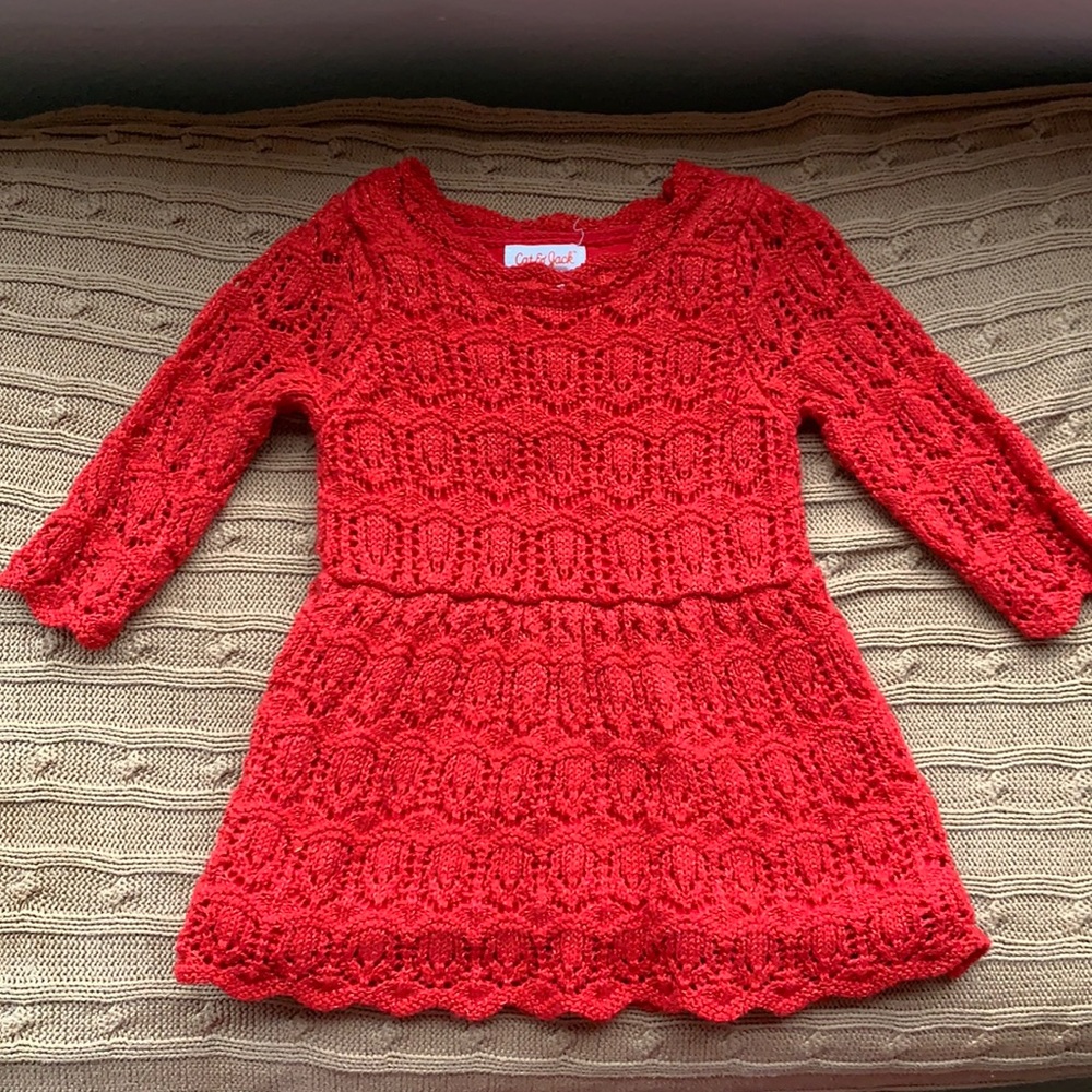 Cat & Jack red dress
